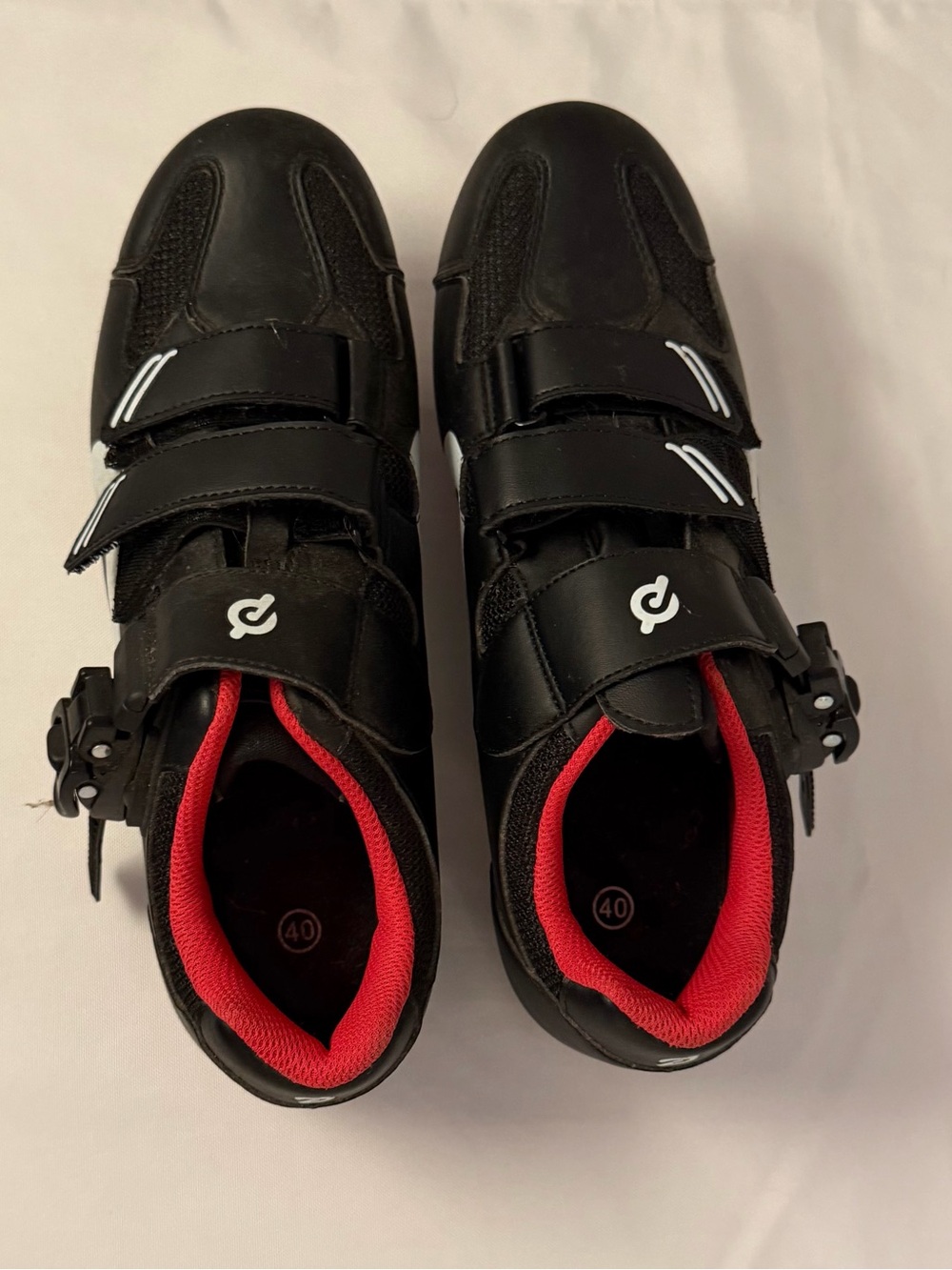 Peloton Cycling Shoes Size 40 Women’s 9 w/ Look Delta Cleats Worn Twice